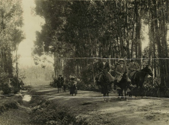 C. P. Crager and H. B. Lundquist in Peru, South American Division of Seventh-day Adventists, in the mid 1920s