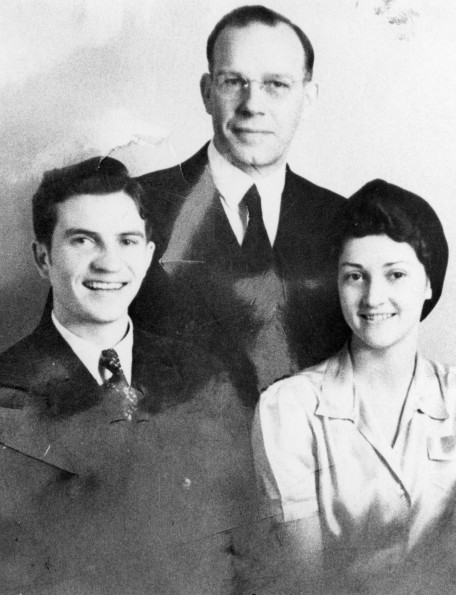 Wayne Hooper with J. L. Tucker and Ellen W. Holderbee