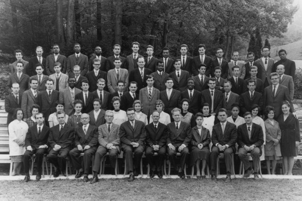 Faculty and Students, 1964-1965, at the Seîminaire Adventiste du Salêve, France