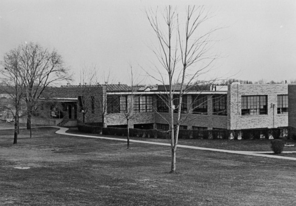 Adelphian Academy new mill building, 1950