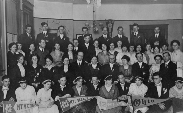 Washington Missionary College students from Ohio, 1916-1917
