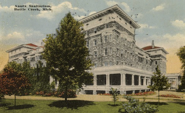 Battle Creek Sanitarium Annex, the Fieldstone Building [drawing]