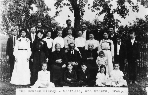 Rickey-Oldfield group photo