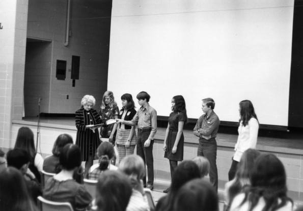 Daughters of the American Revolution essay competition award, 1972