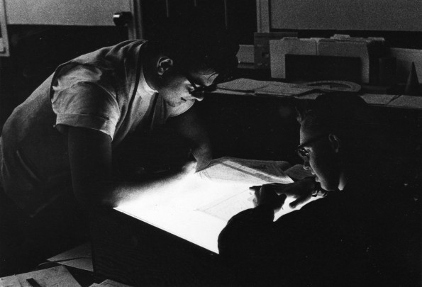 Walla Walla College students in design lab