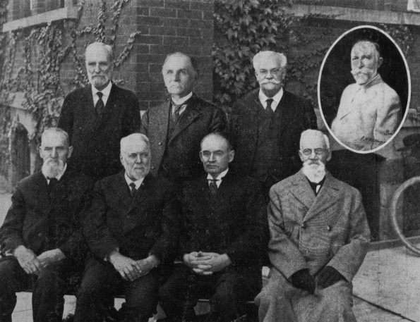 Battle Creek Sanitarium employees with more than 30 years of service, about 1914