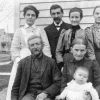 Charles and Florence Longacre with members of their families
