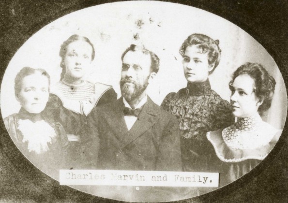 Charles Franics Marvin and family