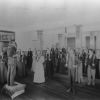 Colorado Sanitarium exercise class in the Sanitarium gynmasium