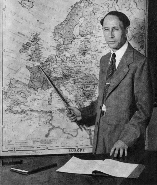 W. J. Mcomb, Social Sciences Division, Washington Missionary College, 1943