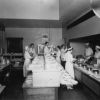 Hinsdale Sanitarium and Hospital staff preparing patient food trays
