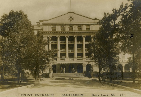 Battle Creek Sanitarium Front Entrance