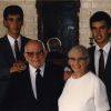 Pastor Eduardo Acosta and his wife Margarita and grandsons Carlos and Herold (Dito) Weiss