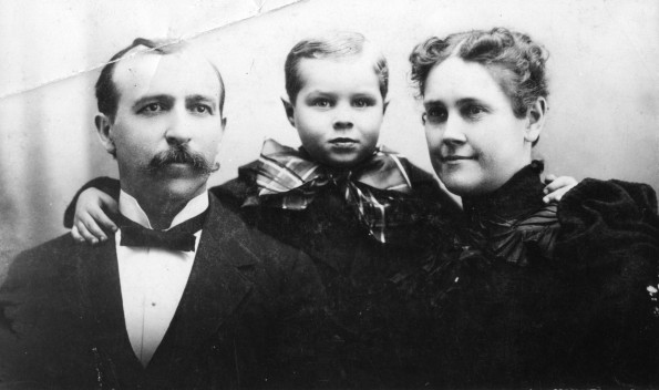 William E. Cornell and family