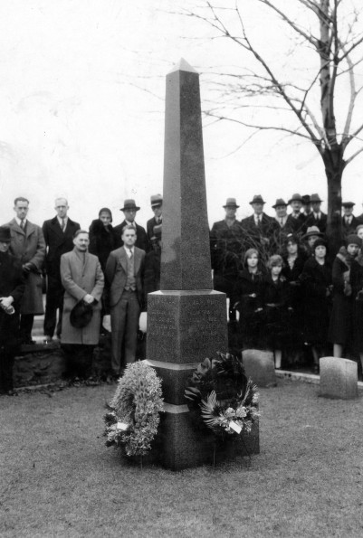 White family gravesite dedication