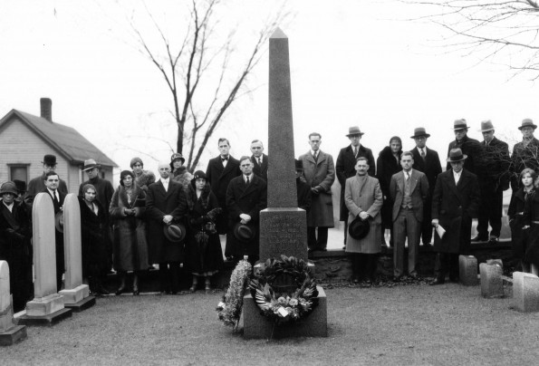 White family gravesite dedication