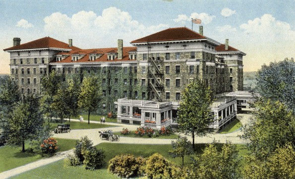 Battle Creek Sanitarium Annex, the Fieldstone Building [drawing]