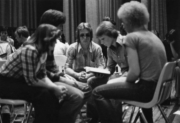 Festival of Faith, Lincoln Nebraska, 1978, Bible study in a small group