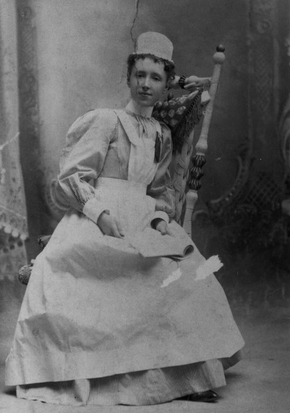 Unknown Battle Creek Sanitarium nurse, 1900