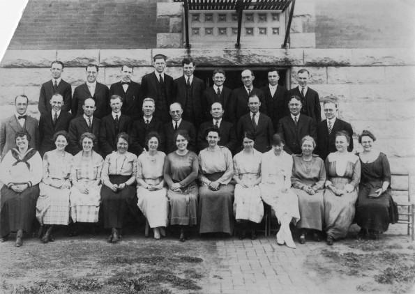 Union College faculty, 1922