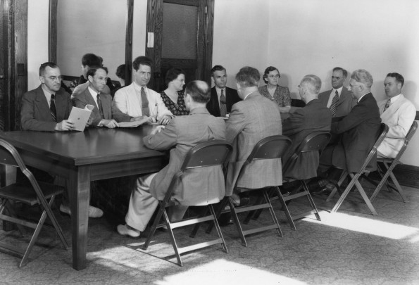 Washington Missionary College faculty about 1943 or 1944