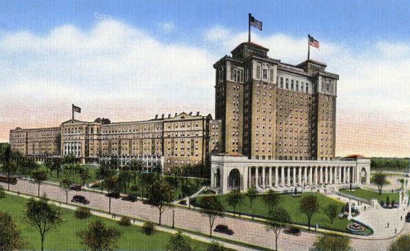 Percy Jones General Hospital, Battle Creek, Michigan [drawing]