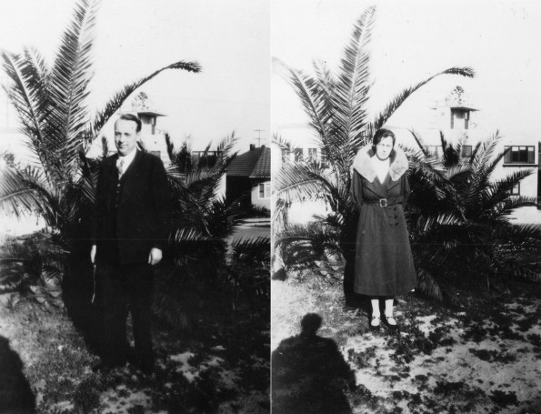 Elfrida Stadin's obituary with a picture of her and her husband, Andreas R. Stadin