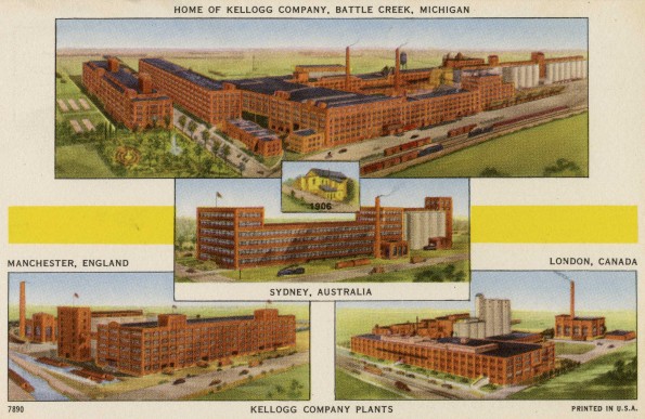 Kellogg Company buildings, Battle Creek, Michigan [drawing]