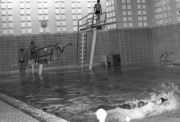 Andrews Academy students swimming