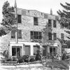 Artist drawing of Andrews University Lamson Hall east entrance [original art]