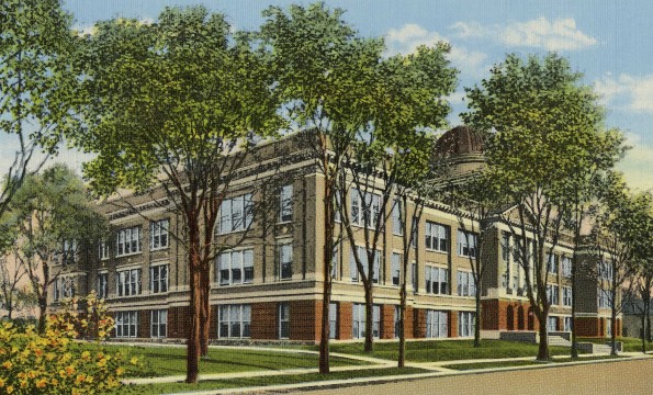 Battle Creek High School [drawing]