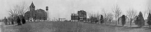 Union College panoramic picture of   Old College on the Hill