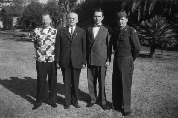 Jesse E. Moncrieff and his sons