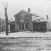 The old home of John and Ann Kellogg on the corner of Cass and West Main Street, Battle Creek, Michigan