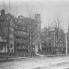 Battle Creek Sanitarium as viewed from Battle Creek College in the 1890s