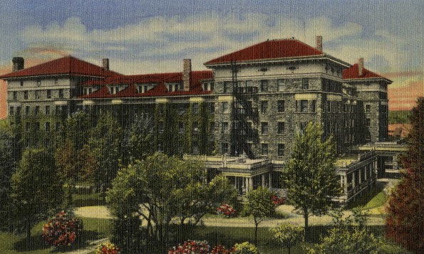 Battle Creek Sanitarium, 1950s [drawing]