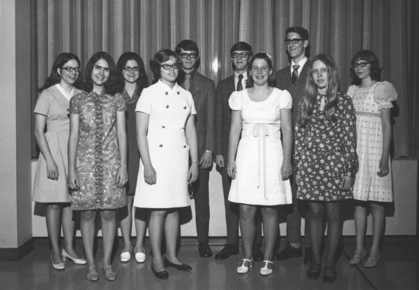 Andrews Academy National Honor Society, 1970