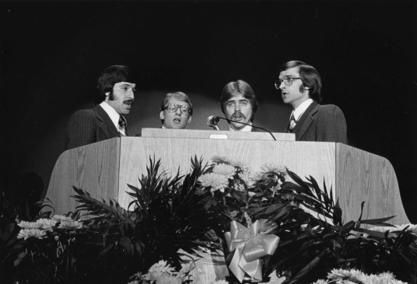 Festival of Faith, Lincoln Nebraska, 1978, male quartet