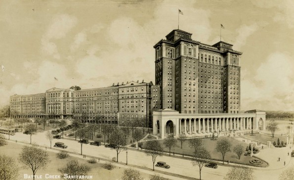 Battle Creek Sanitarium including the tower building