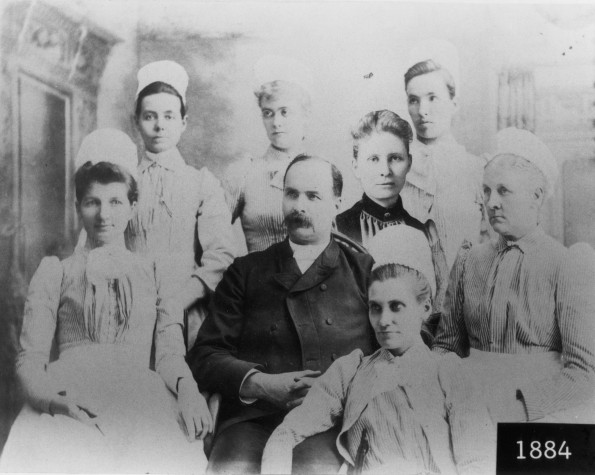 Battle Creek Sanitarium staff, 1884