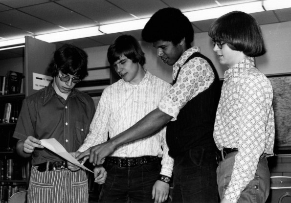 Andrews Academy student missionary, 1974