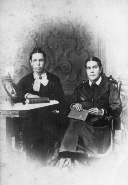 Ellen G. White and her twin sister, Elizabeth M. Bangs