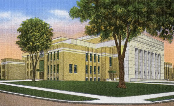 W. K. Kellogg Auditorium, Battle Creek Michigan [drawing]