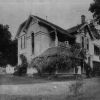 Ellen G. White in a wheel chair on the porch of her Elmshaven, California, home, about 1914 or 195