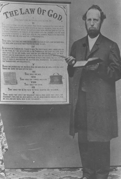 James White and a prophetic chart