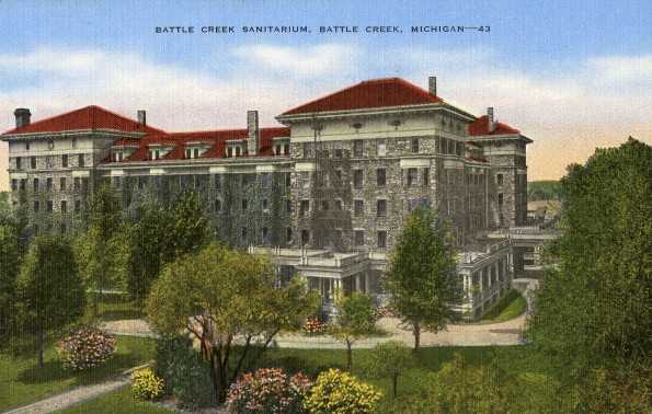 Battle Creek Sanitarium Annex, the Fieldstone Building [drawing]