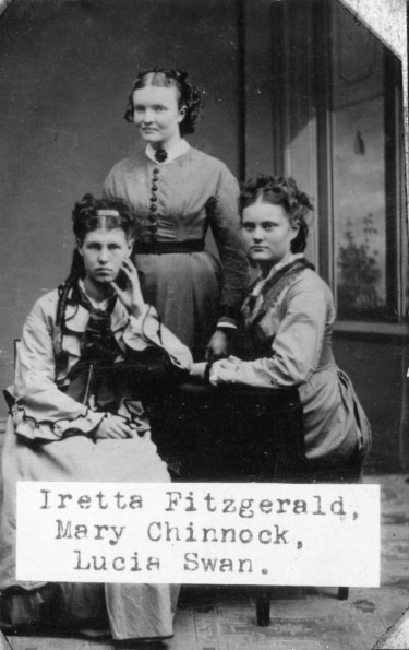 Iretta E. Fitzgerald, Mary A. Chinnock, and Lucia M. Swan