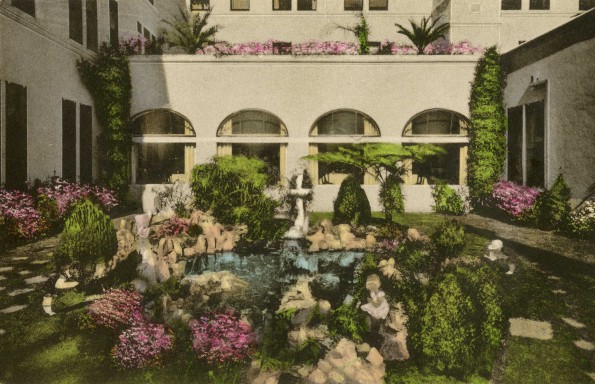 Paradise Valley Sanitarium Lily Pond [drawing]