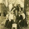 Union College German III teacher and students in 1909