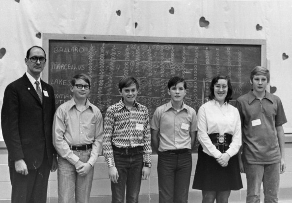 Andrews University Elementary Junior High student awards, 1972
